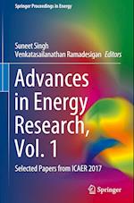 Advances in Energy Research, Vol. 1