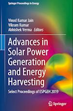 Advances in Solar Power Generation and Energy Harvesting