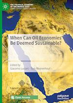 When Can Oil Economies Be Deemed Sustainable?