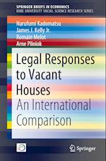 Legal Responses to Vacant Houses