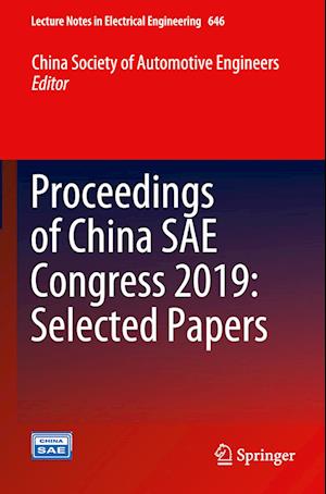 Proceedings of China SAE Congress 2019: Selected Papers