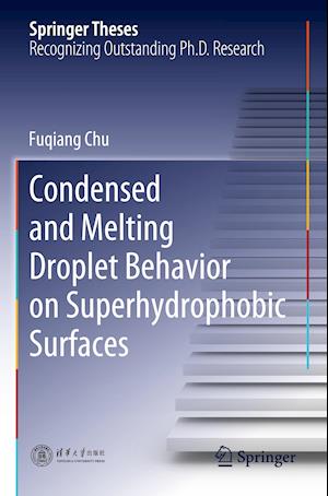 Condensed and Melting Droplet Behavior on Superhydrophobic Surfaces