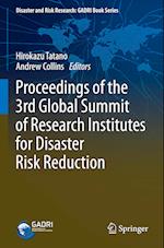 Proceedings of the 3rd Global Summit of Research Institutes for Disaster Risk Reduction