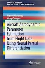 Aircraft Aerodynamic Parameter Estimation from Flight Data Using Neural Partial Differentiation