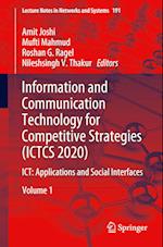 Information and Communication Technology for Competitive Strategies (ICTCS 2020)