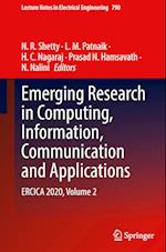 Emerging Research in Computing, Information, Communication and Applications