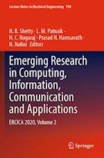 Emerging Research in Computing, Information, Communication and Applications