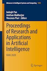 Proceedings of Research and Applications in Artificial Intelligence