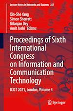 Proceedings of Sixth International Congress on Information and Communication Technology