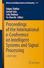 Proceedings of the International e-Conference on Intelligent Systems and Signal Processing