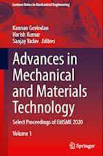 Advances in Mechanical and Materials Technology