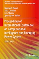 Proceedings of International Conference on Computational Intelligence and Emerging Power System