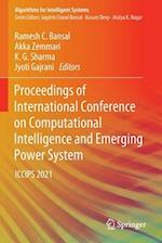 Proceedings of International Conference on Computational Intelligence and Emerging Power System