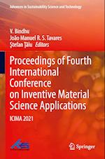 Proceedings of Fourth International Conference on Inventive Material Science Applications