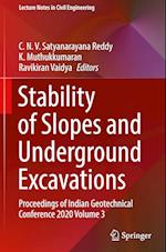 Stability of Slopes and Underground Excavations