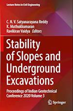 Stability of Slopes and Underground Excavations