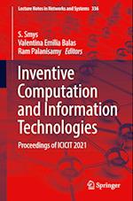 Inventive Computation and Information Technologies