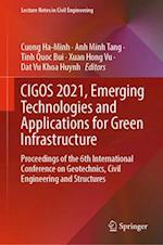 CIGOS 2021, Emerging Technologies and Applications for Green Infrastructure