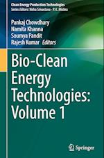 Bio-Clean Energy Technologies: Volume 1
