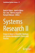 Systems Research II