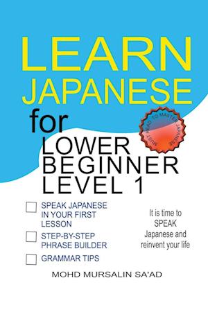 Learn Japanese for Lower Beginner level 1