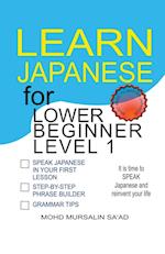 Learn Japanese for Lower Beginner level 1 
