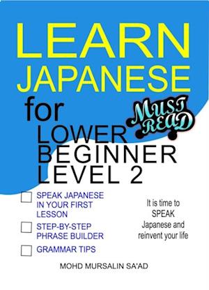 Learn Japanese for Lower Beginner level 2