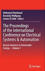 The Proceedings of the International Conference on Electrical Systems & Automation