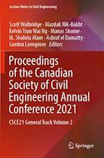 Proceedings of the Canadian Society of Civil Engineering Annual Conference 2021