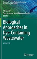 Biological Approaches in Dye-Containing Wastewater
