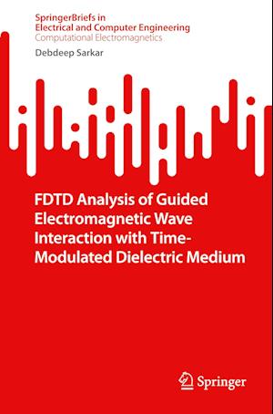 FDTD Analysis of Guided Electromagnetic Wave Interaction with Time-Modulated Dielectric Medium