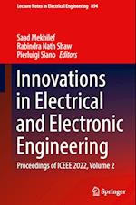 Innovations in Electrical and Electronic Engineering