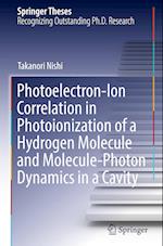 Photoelectron-Ion Correlation in Photoionization of a Hydrogen Molecule and Molecule-Photon Dynamics in a Cavity