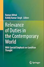 Relevance of Duties in the Contemporary World