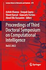 Proceedings of Third Doctoral Symposium on Computational Intelligence