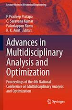 Advances in Multidisciplinary Analysis and Optimization