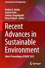 Recent Advances in Sustainable Environment
