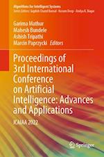 Proceedings of 3rd International Conference on Artificial Intelligence: Advances and Applications