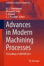 Advances in Modern Machining Processes
