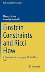 Einstein Constraints and Ricci Flow