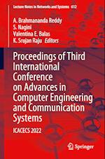 Proceedings of Third International Conference on Advances in Computer Engineering and Communication Systems