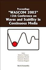Waves And Stability In Continuous Media - Proceedings Of The 12th Conference On Wascom 2003