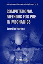 Computational Methods For Pde In Mechanics (With Cd-rom)