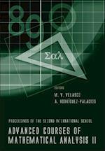 Advanced Courses Of Mathematical Analysis Ii - Proceedings Of The Second International School