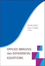 Applied Analysis And Differential Equations