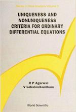 Uniqueness And Nonuniqueness Criteria For Ordinary Differential Equations