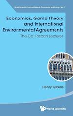 Economics, Game Theory And International Environmental Agreements: The Ca' Foscari Lectures