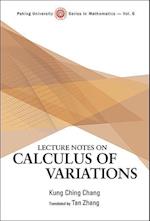 Lecture Notes On Calculus Of Variations