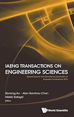 Iaeng Transactions On Engineering Sciences: Special Issue For The International Association Of Engineers Conferences 2016