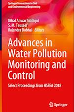 Advances in Water Pollution Monitoring and Control